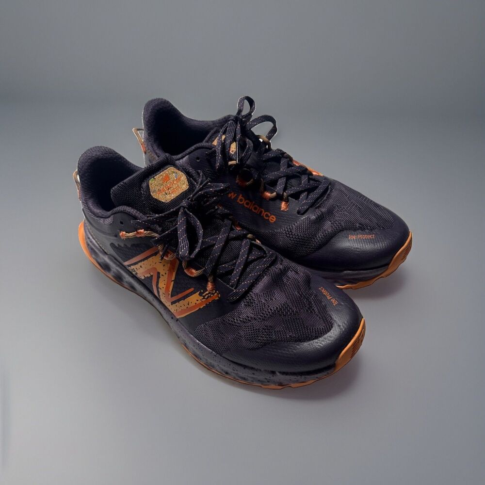New Balance10.5 Man, Fresh Foam GAROE  V1 Trail Running Orange and Purple.